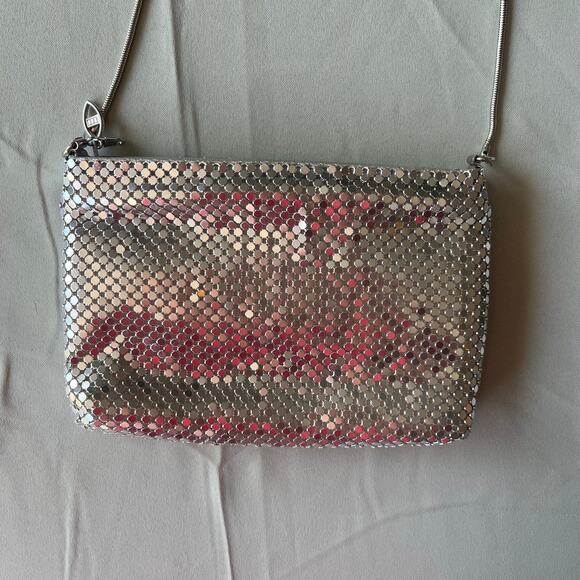 Silver Shiny Sequin Purse - Perfect for the Holidays! - Picture 3 of 7